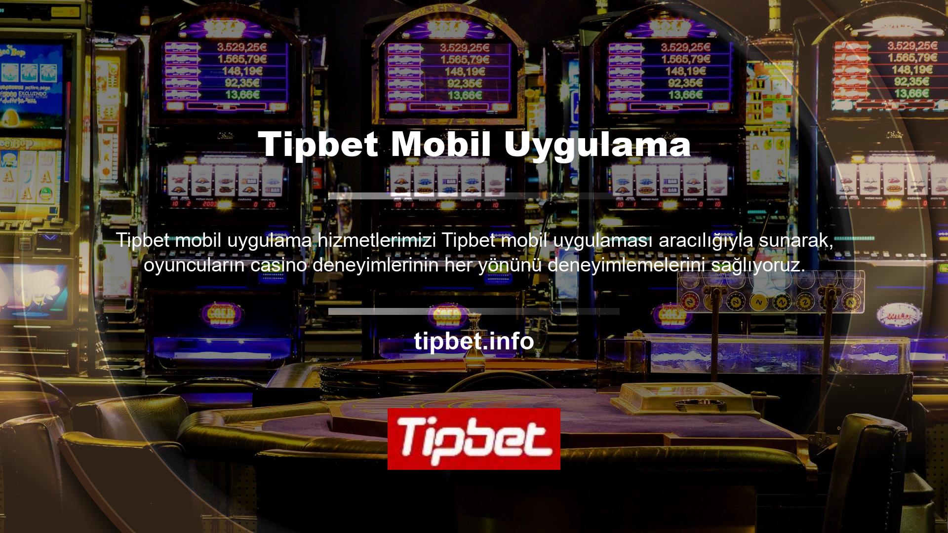 Harika bir casino deneyimi ve kaliteli oyunlar sunan Tipbet, uzun yıllardır Türkiye'de faaliyet gösteren en güçlü şirketlerden biri olmuştur