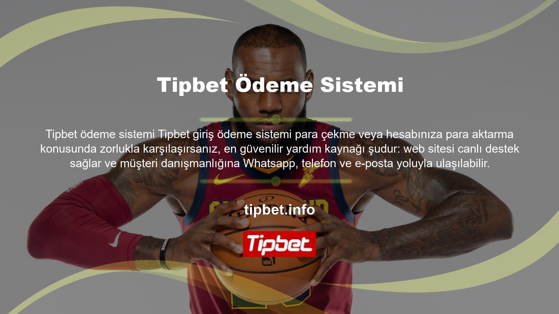 Popüler bahis sitelerinden biri olan Tipbet pek çok kişinin ilgisini başarıyla çekmeyi başarmıştır