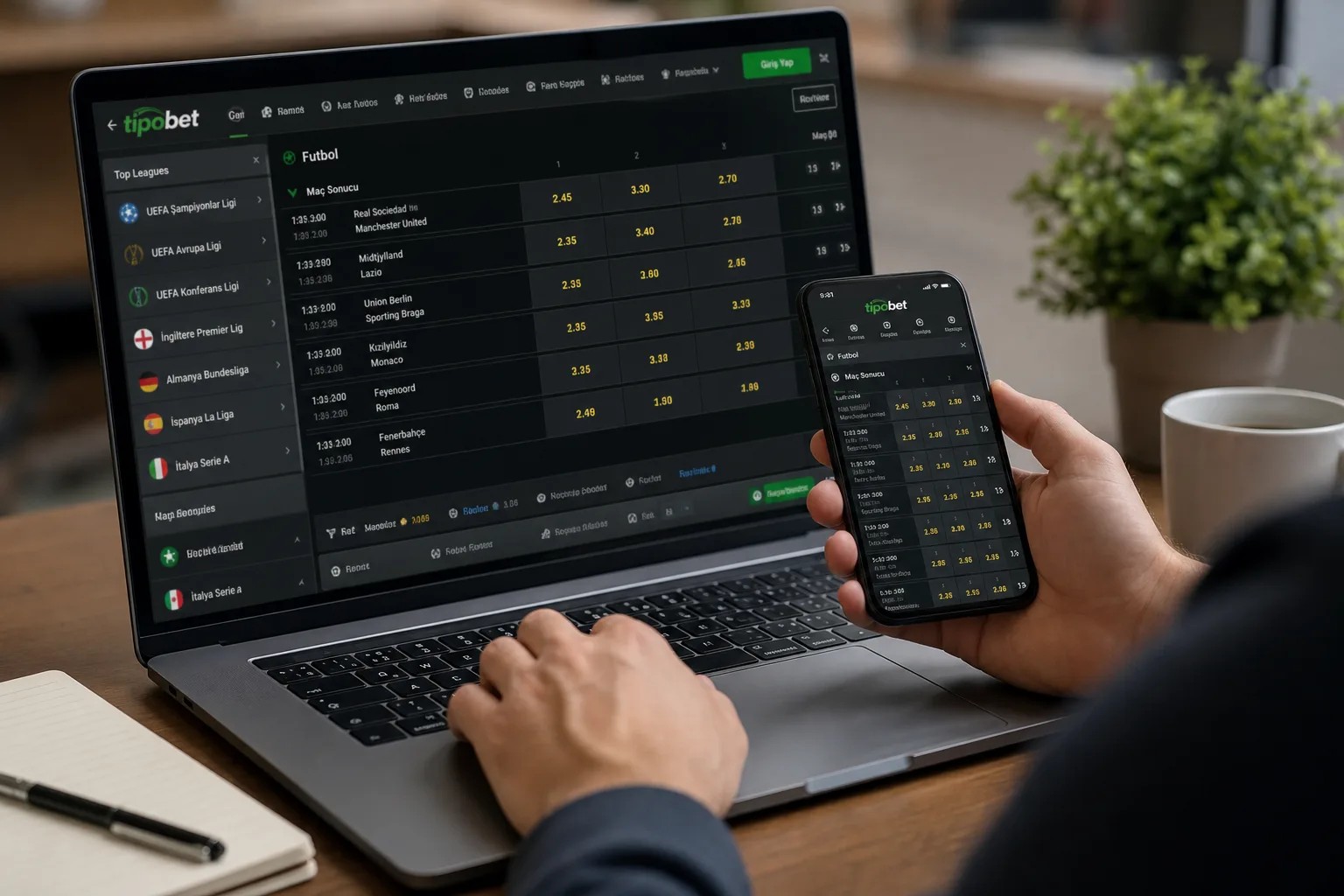 Tipbet Bahis Oranları